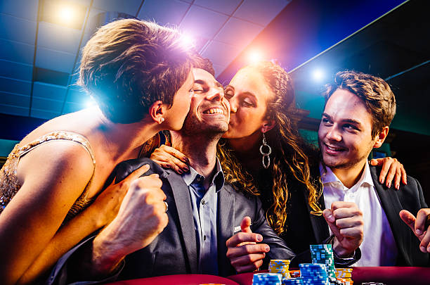 Live dealer baccarat session on phone